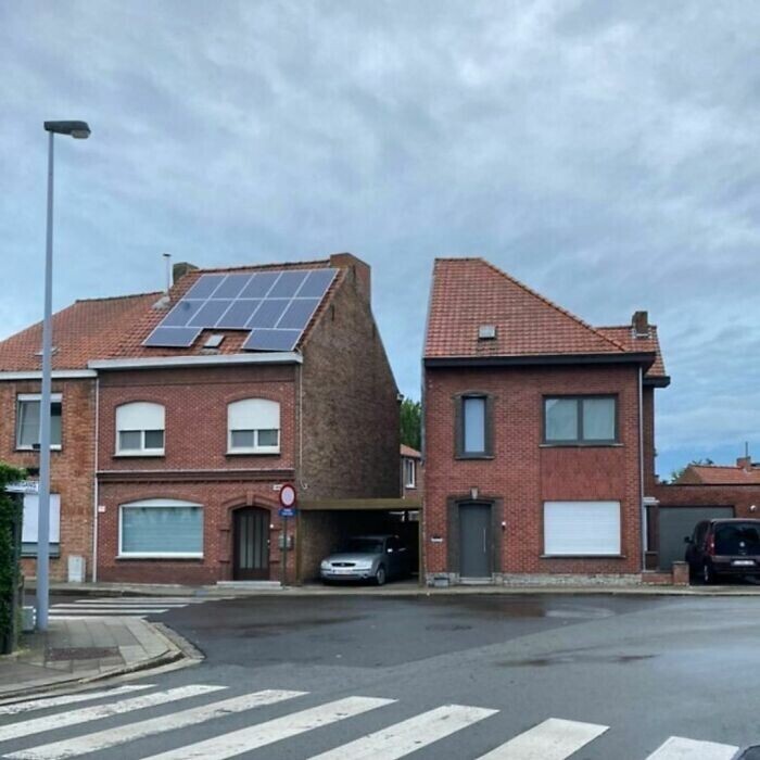 30 примеров бельгийской архитектуры, на которые больно смотреть выглядит, Когда, Бельгиец, можете, балкон18, крыши, дома19, говорят, использовать, Кажется, чёрный, ход20, нужна, лестница, чтобы, выглянуть, потеряли, Кирпичный, шик17, Добро