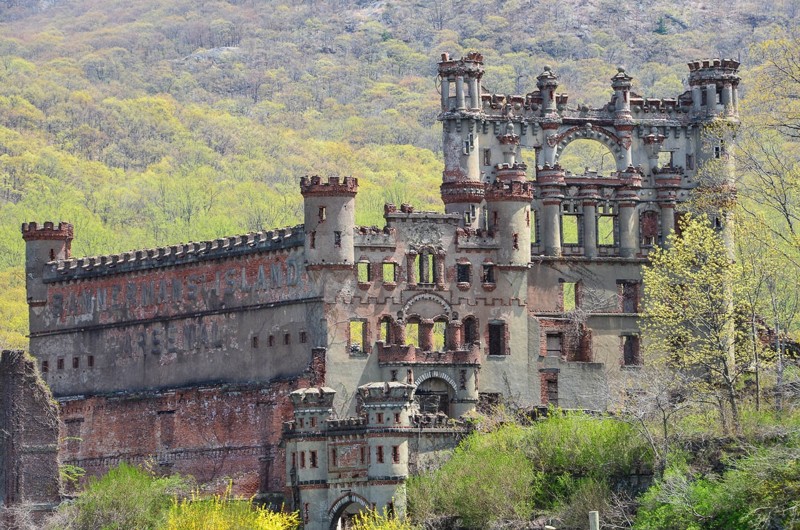 1.Замок Баннермана заброшенная, замки, фотографии