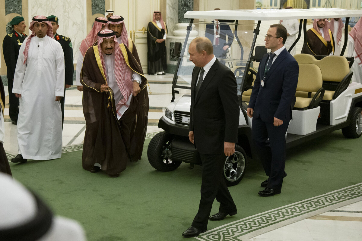 Визит Путина в Саудовскую Аравию