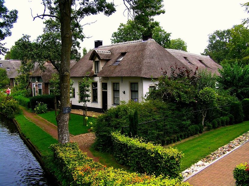 Giethoorn07 Гитхорн: деревня, где нет дорог