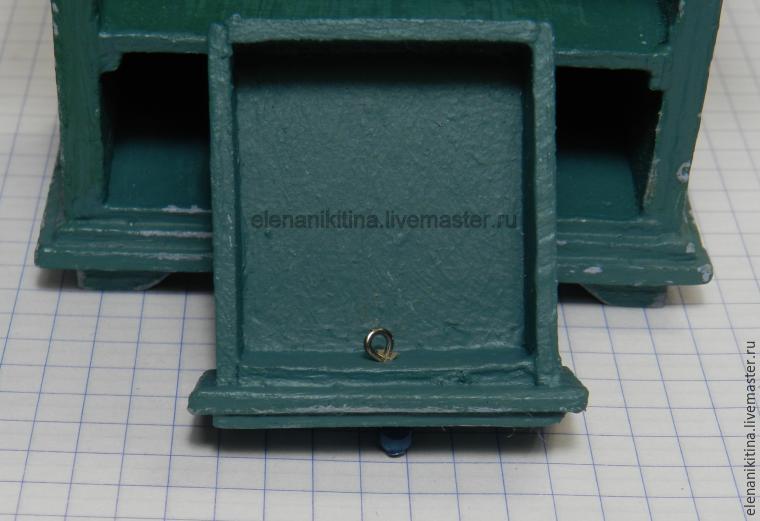 Кухонный стол для кукольного дома. Кухонный стол для кукольного дома. мастер класс