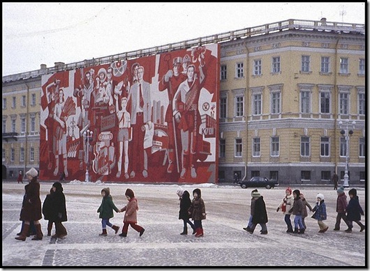 Ленинград 80-х глазами западных туристов 