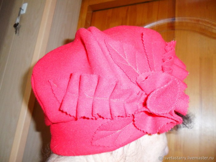 Шъём берет из драпа своими руками