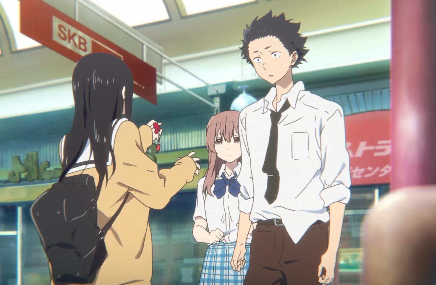 Кадр из аниме Форма голоса