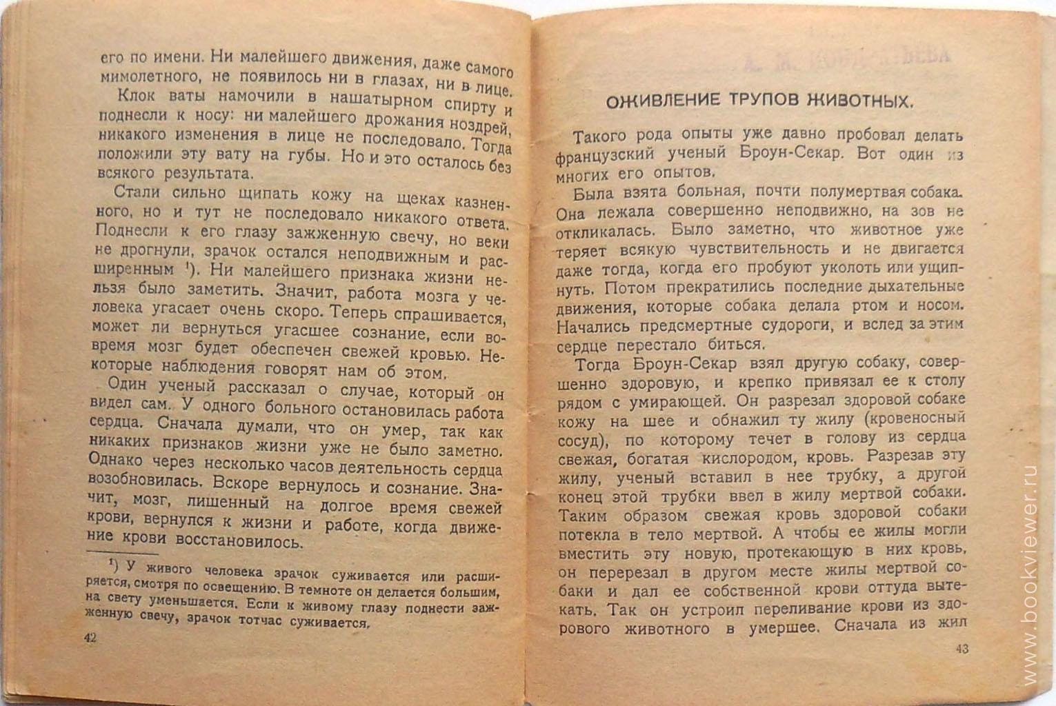 Смерть и Оживление 