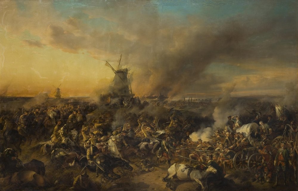А. Коцебу. Сражение при Цорндорфе 14 августа 1758 года.