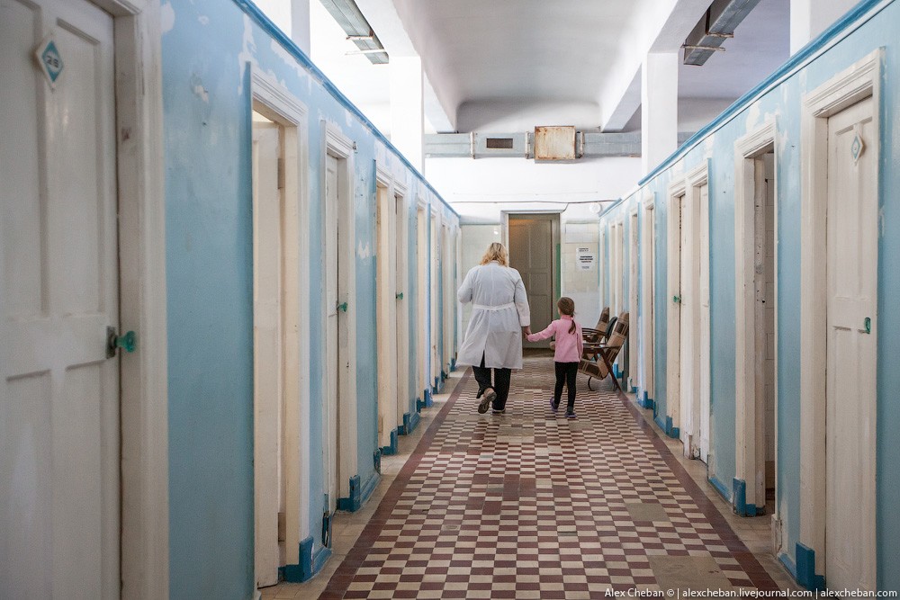 Прогулка по настоящему советскому санаторию на Колыме