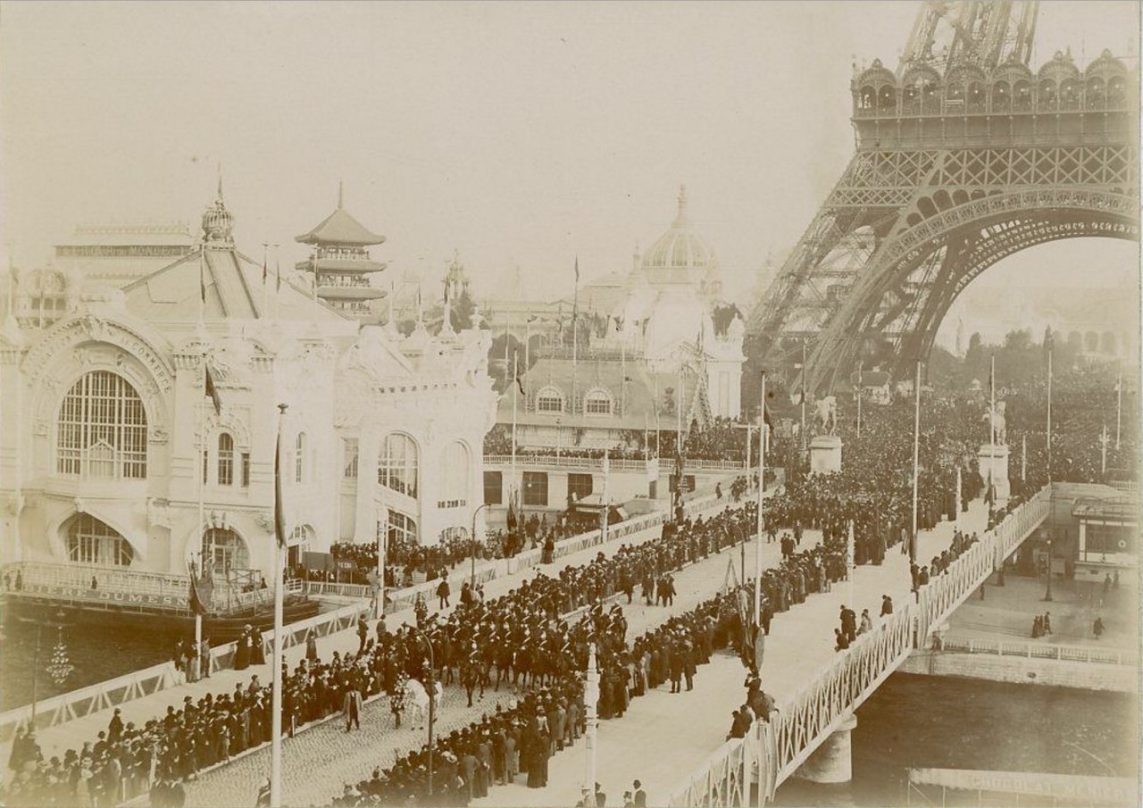 Международная выставка в Париже, 1900 год. /Фото: img-fotki.yandex.ru