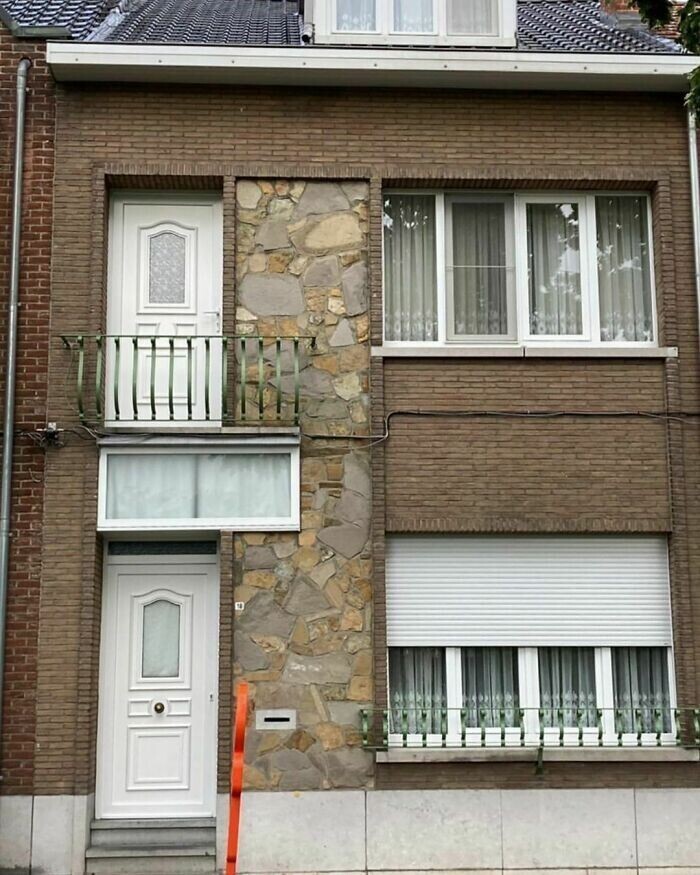 30 примеров бельгийской архитектуры, на которые больно смотреть выглядит, Когда, Бельгиец, можете, балкон18, крыши, дома19, говорят, использовать, Кажется, чёрный, ход20, нужна, лестница, чтобы, выглянуть, потеряли, Кирпичный, шик17, Добро