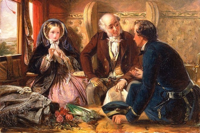 Любовь и нелюбовь: Детали картин, которые сразу понимали зрители XIX века Любовь и нелюбовь: Детали картин, которые сразу понимали зрители XIX века девушки