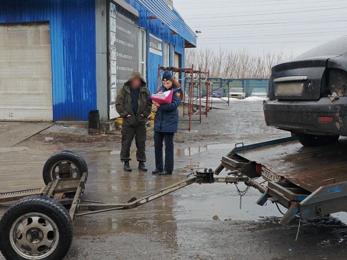 В Зауралье конфискуют автомобили у нарушителей Правил дорожного движения