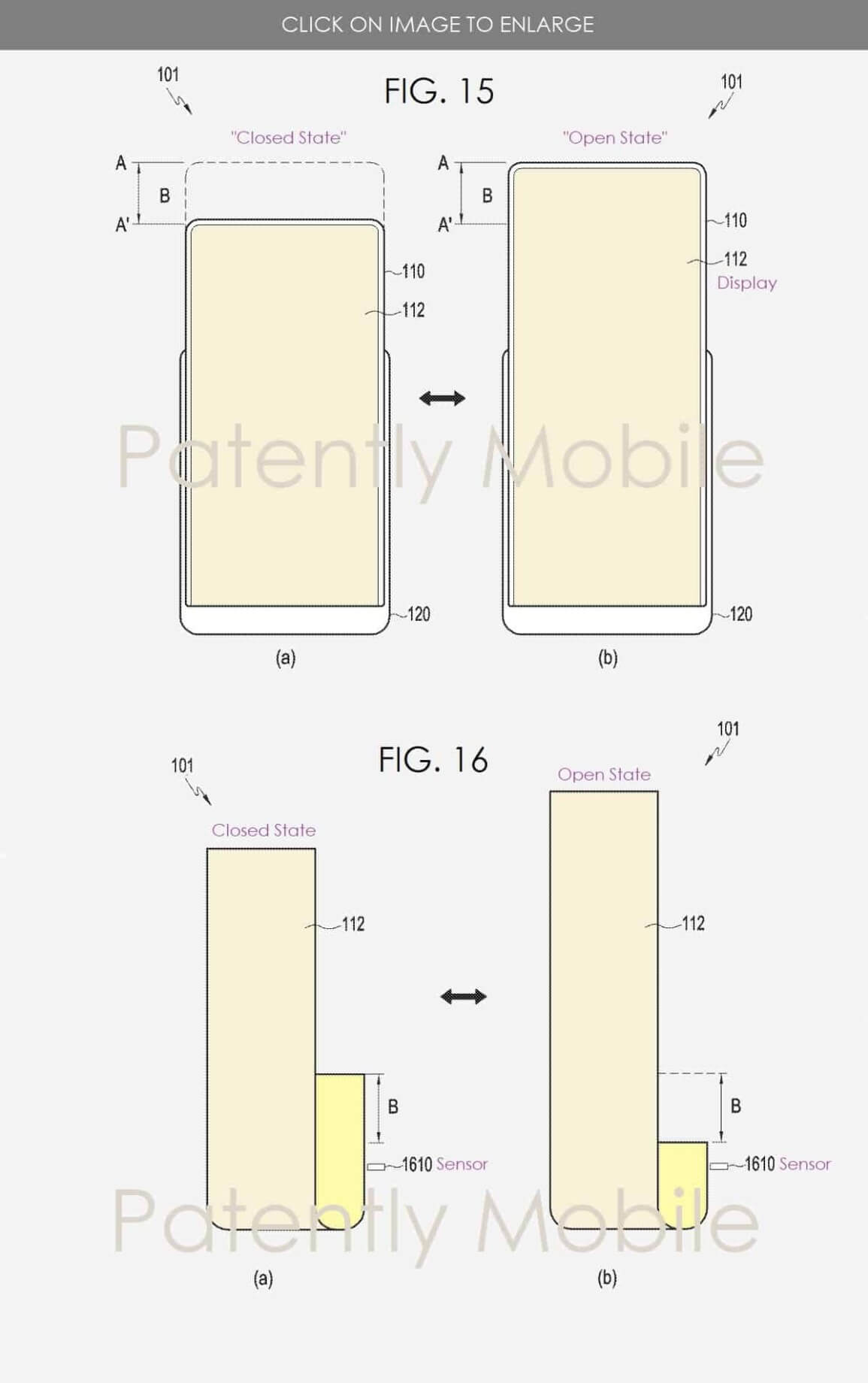 Samsung патентует смартфон с растягивающимся дисплеем samsung,технологии,экраны