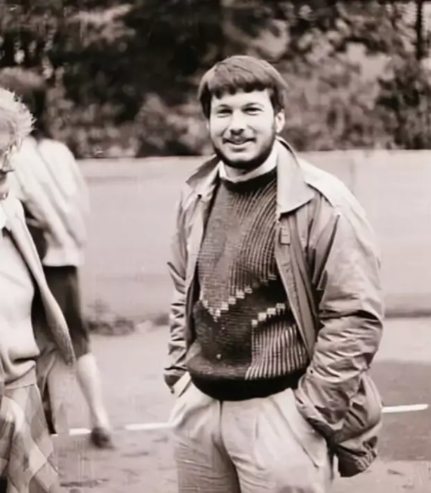 Владимир Соловьев в молодости