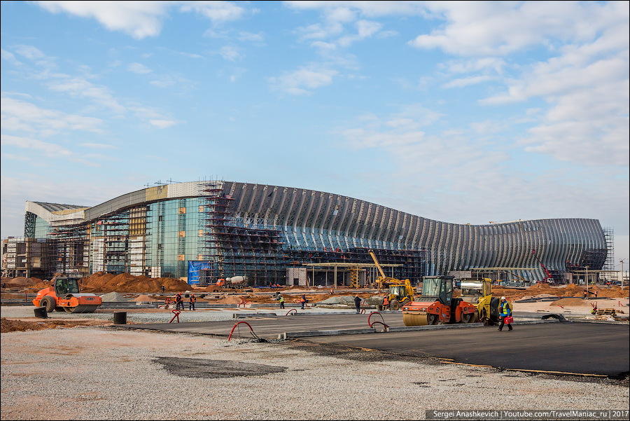 Новый аэропорт в Симферополе