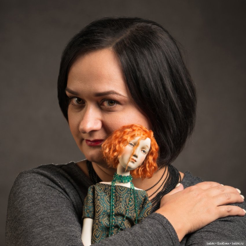 Фото автора кукол - Анастасия Яновская