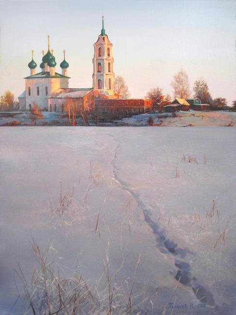 Зима в творчестве Вячеслава Палачёва