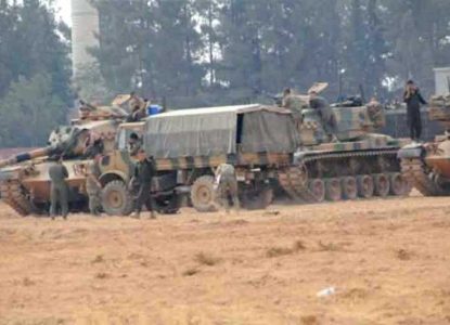 Турецкие военные зашли на территорию Армении