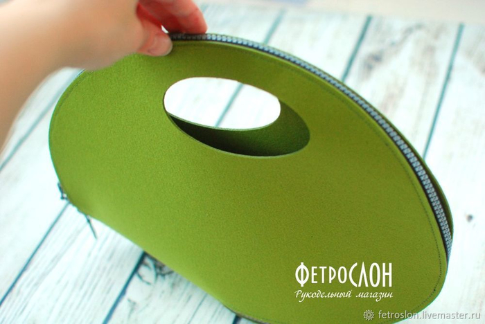 Сумка из фетра за 30 минут рукоделие