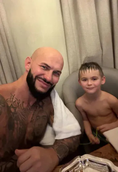 Джиган с сыном