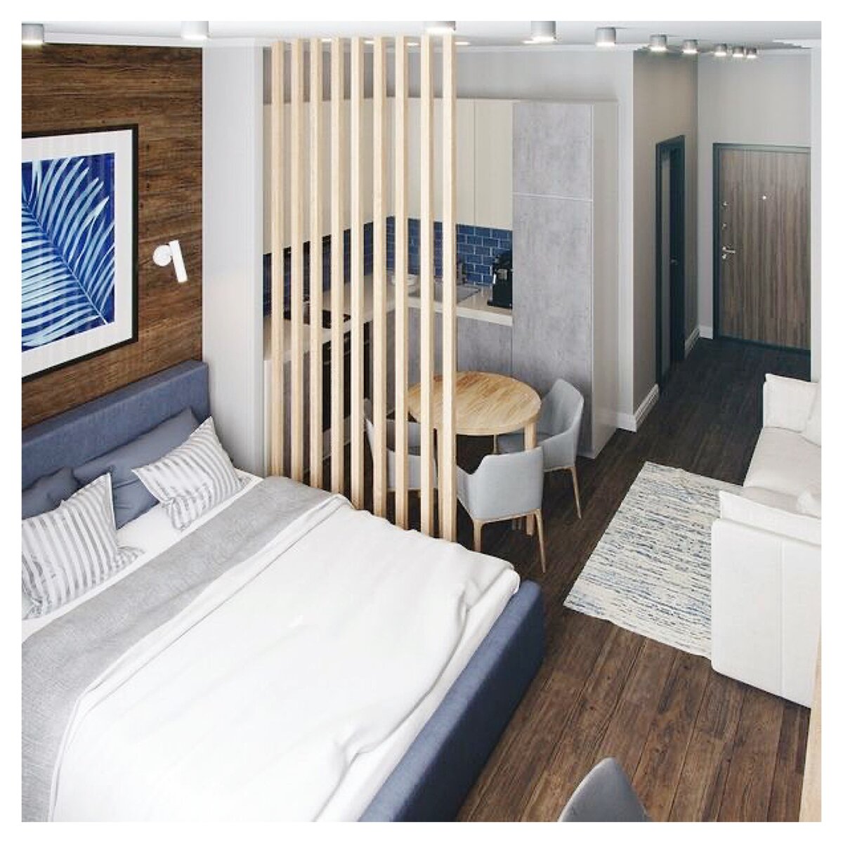 два спальных места в одной комнате дизайн