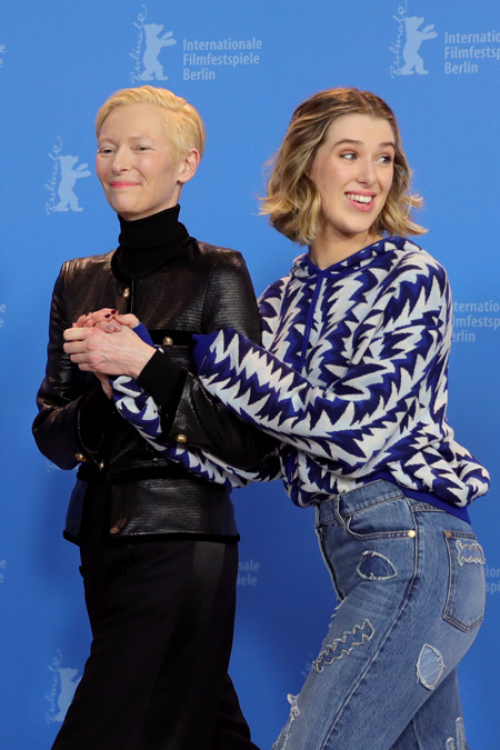 Тильда Суинтон представила фильм вместе с дочерью Хонор Дети / Дети знаменитостей