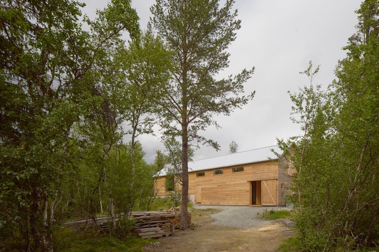 Современный шведский дом из дерева