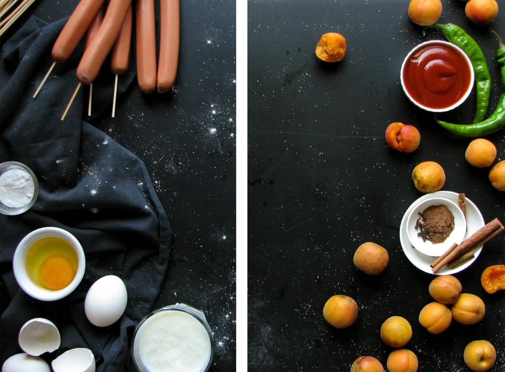 Рецепт корн догов с абрикосовым кетчупом можно, затем, чтобы, перец, минут, уксус, сосиски, более, отдельно, салфетку, сахаром, кляра, теста, варим, засыпаем, пряности, добавляем, масло, песок, огонь