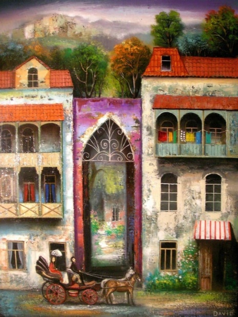 Художник Давид Мартиашвили. Как создать праздник для души Художник Давид Мартиашвили. Как создать праздник для души