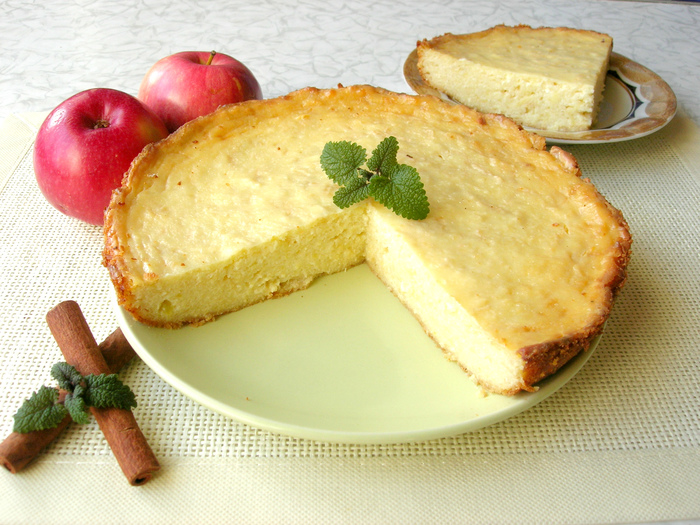 Творожная запеканка с яблоками и без муки Рецепт, Творожная запеканка, Кулинария, Еда, Видео, Творог, Запеканка творожная