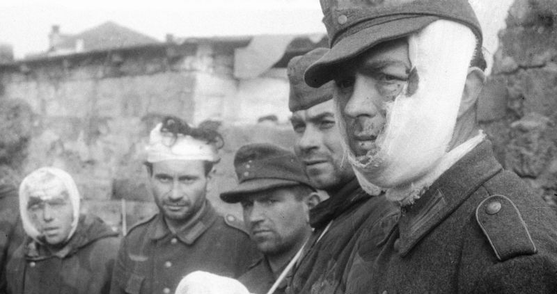 Как поступали с ранеными нацистами красноармейцы