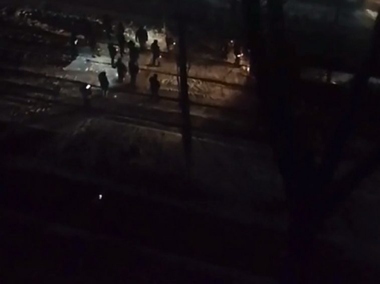В Киеве начался бунт из-за отсутствия электричества (ВИДЕО)
