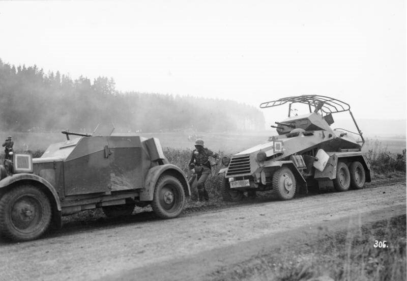 Maschinengewehrkraftwagen Sd.Kfz.13 «Adler» 