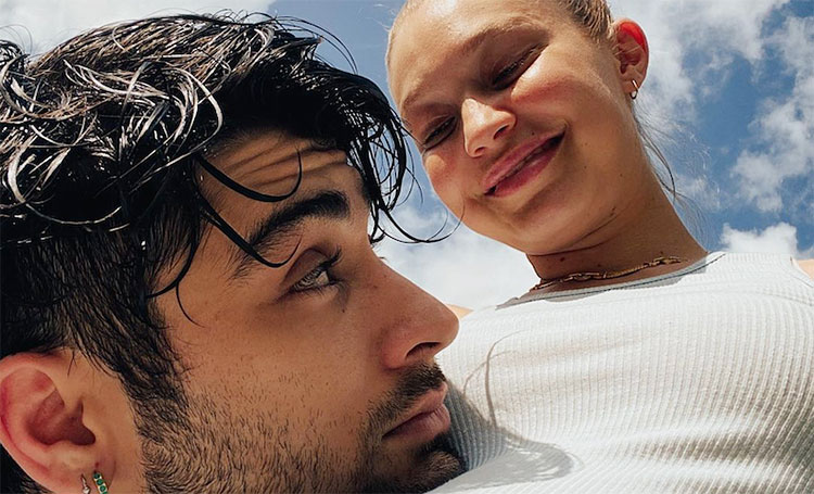 В компании Зейна Малика: Джиджи Хадид показала фотографии, сделанные во время беременности