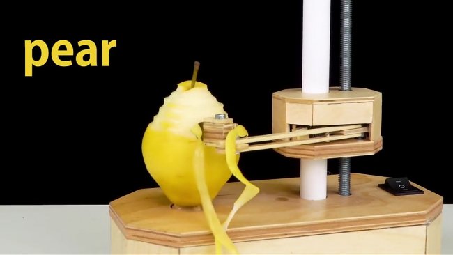 Как сделать автоматическую чистку овощей и фруктов Как сделать автоматическую чистку овощей и фруктов мужское хобби