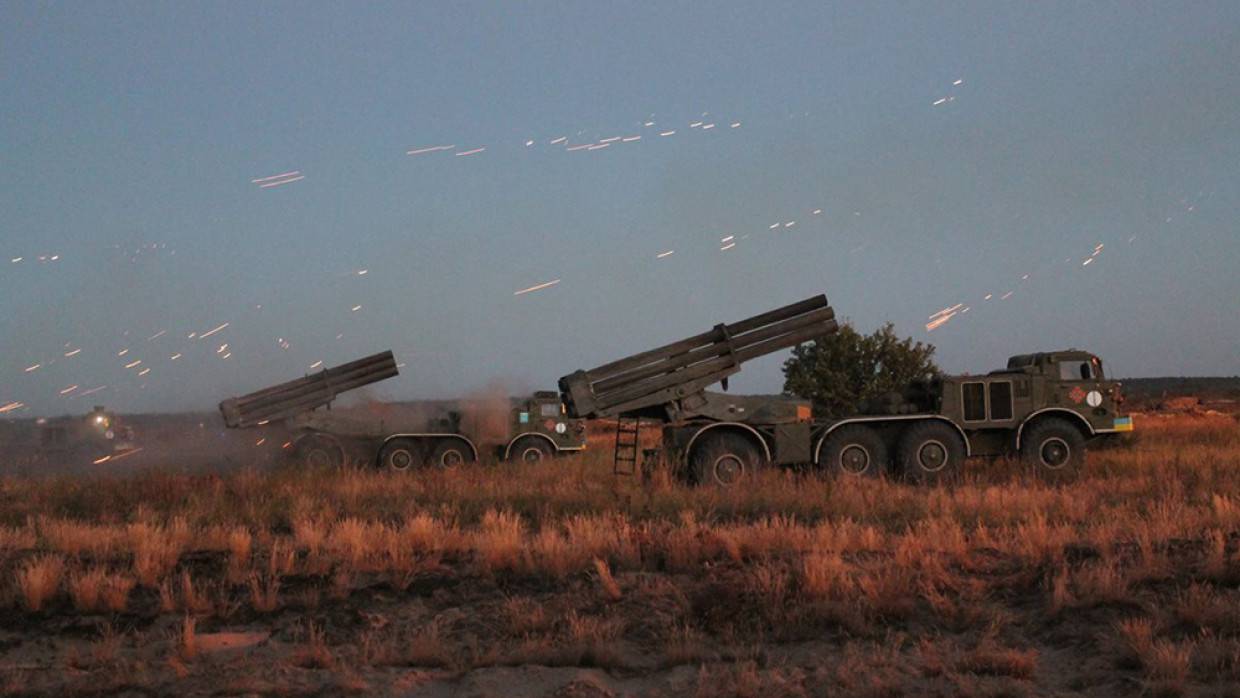 В ДНР заявили о размещении украинских систем залпового огня «Ураган» недалеко от Славянска