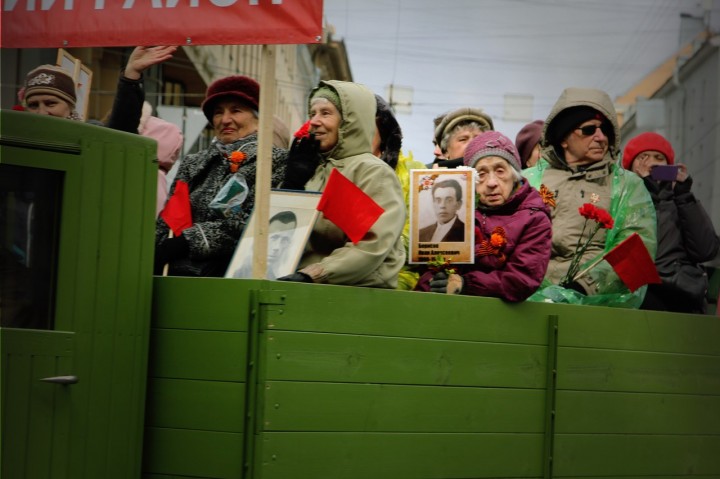 Бессмертный полк в Санкт-Петербурге