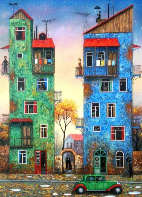 Художник Давид Мартиашвили. Как создать праздник для души Художник Давид Мартиашвили. Как создать праздник для души