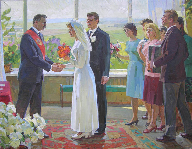Свадебные традиции времён СССР