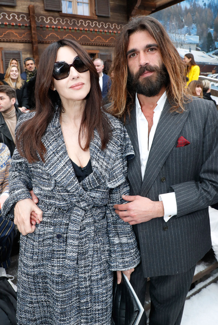 Моника Белуччи впервые вышла в свет с молодым бойфрендом Звезды / Звездные пары