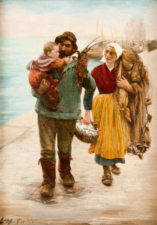 художник Альфред Гийу (Alfred Guillou) картины – 18