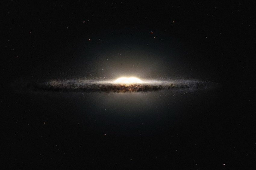  Фото: ESO/NASA/JPL-Caltech/M. Kornmesser/R. Hurt