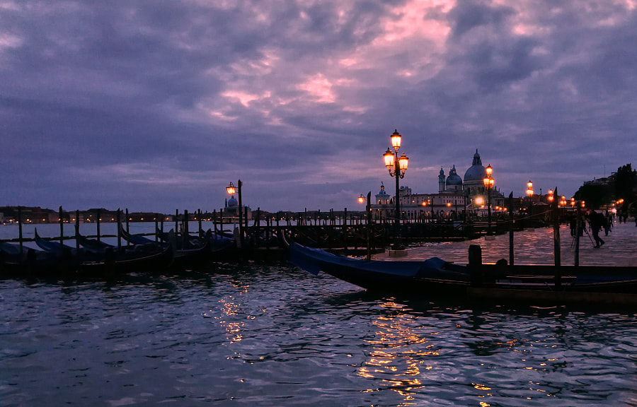 Venezia Tramonto  by Giuseppe Pino on 500px.com