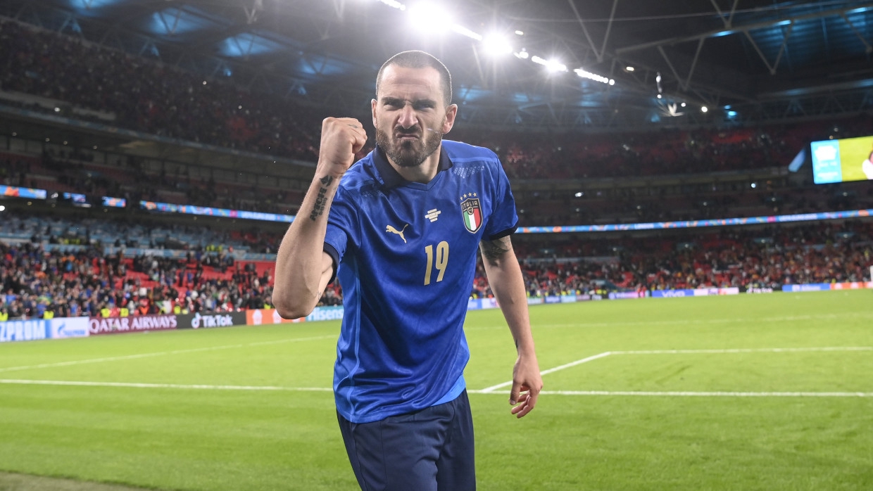 Итальянцы сравняли счет в финальном матче Евро-2020 против Англии