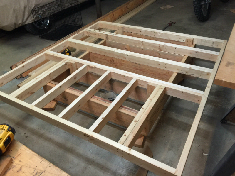 как сделать кровать