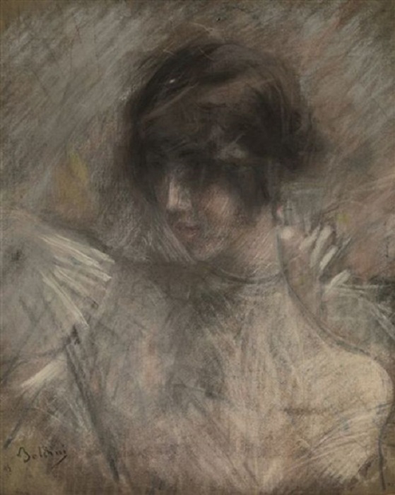 Дж. Болдини «Портрет Клео де Мерод», пастель. \ Фото: deartibus.it.
