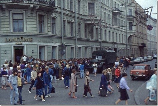 Ленинград 80-х глазами западных туристов 