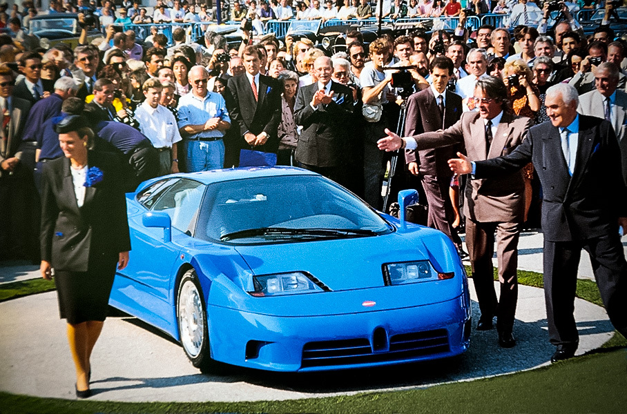 Крестный отец: великому Bugatti EB110 исполнилось 30 лет Читальный зал