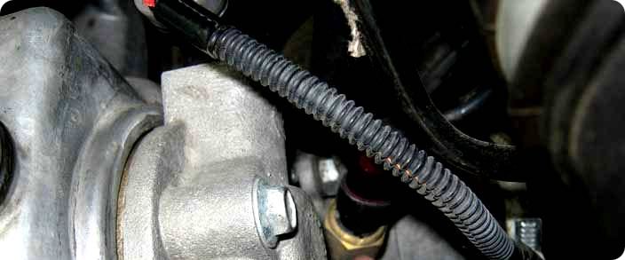 Меняем датчик температуры двигателя Lada Kalina