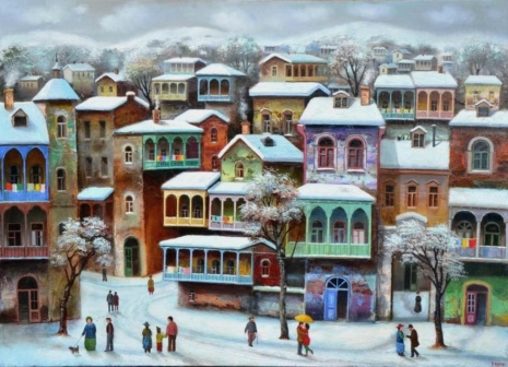 Художник Давид Мартиашвили. Как создать праздник для души Художник Давид Мартиашвили. Как создать праздник для души