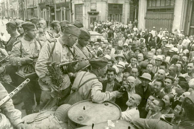 Как это было : парад Победы СССР над Японией. Харбин . Сентябрь 1945 Победы, армии, Японии, тысяч, армия, война, человек, против, Парада, с японцами, этого, писал, советские, войска, японцы, солдат, в войне, только, Красная, Германией